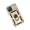 Mi 11 Lite Kılıf Pars Lens Yüzüklü  - Gold