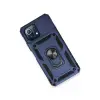 Mi 11 Lite Kılıf Pars Lens Yüzüklü  - Lacivert