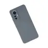 Mi 12 Lite Kılıf Nano İçi Kadife  - Gri