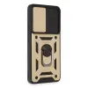 Mi 12t Pro Kılıf Pars Lens Yüzüklü  - Gold