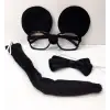 Mickey Mouse Gözlüğü Papyonu Kuyruğu Seti Bx40