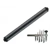 Mıknatıslı Bıçak Tutucu Stand - 49 Cm, Siyah