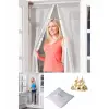 Mıknatıslı Kapı Sinekliği Tül Perde 105 X 210 Cm Bx40