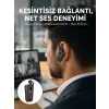 Mikrofonlu Makaralı Bluetooth Kulakiçi Kulaklık Android ve İOS Uyumlu Yeni Nesil