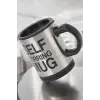 Mikser Kupa Yazılı Mug Bardak Karıştırma Özelliği