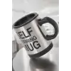 Mikser Kupa Yazılı Mug Bardak Karıştırma Özelliği