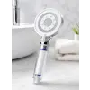 Mineral Taşlı Filtreli Duş Başlığı Güçlü Su Basınçlı Banyo Başlığı