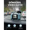 Mini Araç İçi Kamera Sürekli Kayıt Geniş Açılı Yeni Nesil