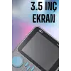 Mini Atari El Atarisi 3.5 inç Ekran Çift Konsol 666 Adet Retro Oyun Gameboy El Atarisi