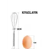 Mini Çırpıcı Çelik 6 adet