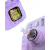 Mini Çocuk Kamerası Fotoğraf Video Çekim 4 Rulo Kağıt ve 5 Kalem Hediyeli