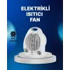 Mini Elektrikli Isıtıcı – 2000W Güç, Fanlı Isıtma, 3 Isı Modu