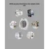 Mini Elektrikli Isıtıcı – 2000W Güç, Fanlı Isıtma, 3 Isı Modu