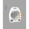 Mini Elektrikli Isıtıcı – 2000W Güç, Fanlı Isıtma, 3 Isı Modu