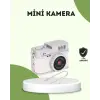 Mini HD Dijital Kamera 1080P Kordonlu Taşınabilir Retro Model