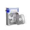 Mini Klima Fan | USBli, 7 Renk Gece Işığı, 3ü 1 Arada Fonksiyon
