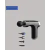 Mini Masaj Tabancası 4 Başlık 6 Hız Ayarlı