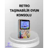 Mini Retro Oyun Konsolu 500 Oyunlu 3.0 İnç Ekran ve Şarjlı Batarya