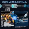 Mini Şarjlı Hava Üfleyici Ve Vakumlu El Süpürgesi Bx40