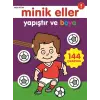 Minik Eller Yapıştır Ve Boya - Mor