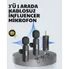 Mobil Uyumlu Mikrofon - Dış Mekân İçin İdeal