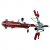 Model Araçlar -1:8 Metal Retro Pinokyo Bisiklet - Die -Cast 17 cm - Kırmızı - 1 ADET