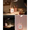 Modern Tasarımlı Şarj Edilebilir LED Gece Lambası