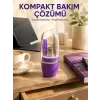 Mor Tırnak Bakım Seti Cımbız Makas Törpü ve Tırnak Makası