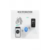 Motosiklet Kaskı için Şarj Edilebilir Bluetooth Intercom Kulaklığı ve Mikrofon Seti