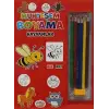 Muhteşem Boyama - Hayvanlar + 6lı Boya Kalemi