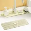 Mutfak Banyo Lavabo Kenarı Silikon Mat Gri