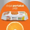 Mutfak Temizlik Havlusu 50 Adet Portakal