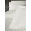 Nakışlı Çift Kişilik Saten Nev Takımı Luxe Ekru