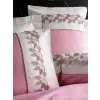 Nakışlı Çift Kişilik Saten Nev Takımı Niobe Pembe