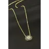 Nazar Zirkon Taşlı Kolye