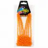 Neon Turuncu Boncuk Kolye 80 Cm – Retro 80’ler 90’lar Parti Aksesuarı Bx40
