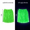 Neon Yeşil Hawaii Parti Eteği 40 Cm Bx40