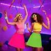 Neon Yeşil Hawaii Parti Eteği 40 Cm Bx40