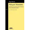 Nihayet! Mutluluk.