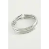 Noktalı Boru Halka Küpe 5 cm