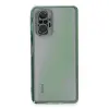 Note 10 Pro Kılıf  Lensli  - Yeşil