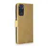 Note 11 Pro Kılıf Trend S Plus Kapaklı Kılıf - Gold