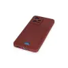 Note 12 4g Kılıf Kelvin Kartvizitli  - Bordo