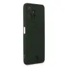 Note 12 4g Kılıf Kelvin Kartvizitli  - Koyu Yeşil