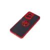 Note 12 4g Kılıf Montreal Yüzüklü  Kapak - Kırmızı