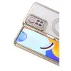 Note 12 Pro 4g Joke Simli Magneticsafe Kılıf - Gold