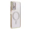 Note 12 Pro 4g Joke Simli Magneticsafe Kılıf - Gold