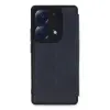 Note 13 Pro 4g Kılıf Flip Cover - Lacivert