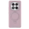 Note 14 Pro 4g Regal Magsafe Standlı Kapak - Açık Pembe