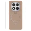 Note 14 Pro 4g Regal Magsafe Standlı Kapak - Çöl Titanyum
